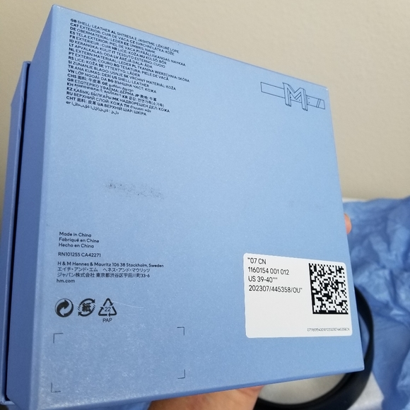 Mugler x H&M Rare Giant M Buckle Leather Belt Size 39-40 NWT - Picture 13 of 13